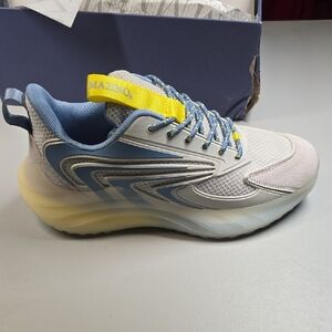 🔵Mazino Plasma-007 Chunky Sneaker White/Blue [Size 9]🟡